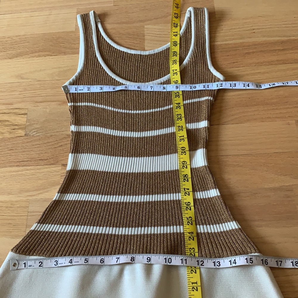 📍FIRM📍RARE Italy Vintage 🌞2pc knit dress set suit - Picture 13 of 16